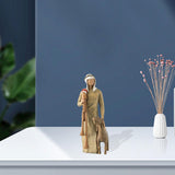 Maxbell Nativity Scene Statue Manger Figurine Artwork Crafts for Bedroom Decor 1pcs