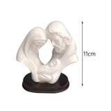 Maxbell Holy Family Statue Nativity Scene Figurine Religious Artwork for Home Decor
