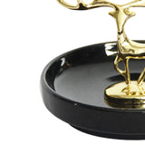 Maxbell Modern Reindeer Figurine Animal Statue Sculpture for Bookshelf Cabinet Decor Standing