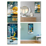 Maxbell Ceramic Wall Clock Sweep Movement Kitchen Island Landscape Hanging Clocks Aureate Tree