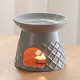 Maxbell Porcelain Oil Burner Aroma Diffuser Tealight Candle Holder Housewarming Gift