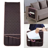 Maxbell Household Sofa Armrest Organizer Space Saving Multi Pockets for Glasses Keys