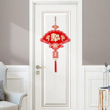 Maxbell Traditional Chinese New Year Decorations with Tassel Spring Festival Decor StyleD