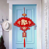 Maxbell Traditional Chinese New Year Decorations with Tassel Spring Festival Decor StyleD