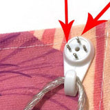 Maxbell Christmas Garage Door Banner Wall Hanging Decor for Church Home Holiday Red 200cmx150cm