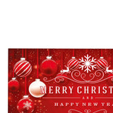 Maxbell Christmas Garage Door Banner Wall Hanging Decor for Church Home Holiday Red 200cmx150cm