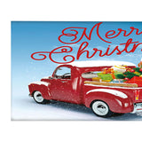 Maxbell Christmas Garage Door Banner Wall Hanging Decor for Church Home Holiday Blue 400cmx180cm