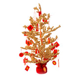 Maxbell Feng Shui Lucky Tree Ornament Desktop Pendant Decorative Sculpture Art Decor Fruit Tree