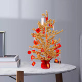 Maxbell Feng Shui Lucky Tree Ornament Desktop Pendant Decorative Sculpture Art Decor Fruit Tree