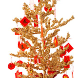 Maxbell Feng Shui Lucky Tree Ornament Desktop Pendant Decorative Sculpture Art Decor Fruit Tree