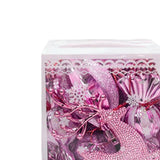 Maxbell 22x Christmas Decorative Balls Pendants Ornaments for Xmas Indoor Home Pink