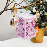 Maxbell 22x Christmas Decorative Balls Pendants Ornaments for Xmas Indoor Home Pink