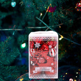 Maxbell 22x Christmas Decorative Balls Pendants Ornaments for Xmas Indoor Home Red
