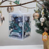 Maxbell 22x Christmas Decorative Balls Pendants Ornaments for Xmas Indoor Home Blue