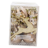 Maxbell 22x Christmas Decorative Balls Pendants Ornaments for Xmas Indoor Home Aureate