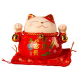 Maxbell Lucky Cat Money Bank Gift Decoration Tabletop Ornaments Office Home Decor