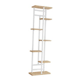 Maxbell Metal Flowerpot Stand Storage Display Planter Rack Home Indoor Outdoor seven layers
