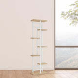 Maxbell Metal Flowerpot Stand Storage Display Planter Rack Home Indoor Outdoor seven layers