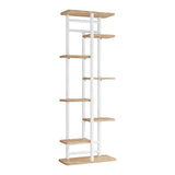 Maxbell Metal Flowerpot Stand Storage Display Planter Rack Home Indoor Outdoor 8 layers