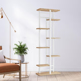 Maxbell Metal Flowerpot Stand Storage Display Planter Rack Home Indoor Outdoor 8 layers