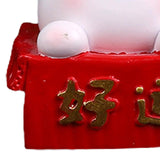 Maxbell Resin Rabbit Figurine Car Dashboard Home Decor for Bedroom Entrance Office StyleC