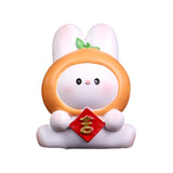 Maxbell Resin Rabbit Figurine Car Dashboard Home Decor for Bedroom Entrance Office StyleE
