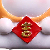 Maxbell Resin Rabbit Figurine Car Dashboard Home Decor for Bedroom Entrance Office StyleE