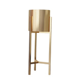 Maxbell Flower Pot Stand Support Planter Storage Display for Garden Home Bedroom 20cmx60cm Aureate