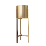 Maxbell Flower Pot Stand Support Planter Storage Display for Garden Home Bedroom 20cmx60cm Aureate