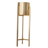 Maxbell Flower Pot Stand Support Planter Storage Display for Garden Home Bedroom 20cmx70cm Aureate