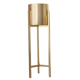 Maxbell Flower Pot Stand Support Planter Storage Display for Garden Home Bedroom 20cmx70cm Aureate
