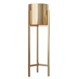 Maxbell Flower Pot Stand Support Planter Storage Display for Garden Home Bedroom 20cmx70cm Aureate