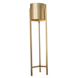 Maxbell Flower Pot Stand Support Planter Storage Display for Garden Home Bedroom 20cmx90cm Aureate