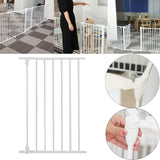 Maxbell Pet Fence High Pets Puppy Supplies Guard Barrier Dog Gate for Lawn Garden 7 Rod 48x76cm