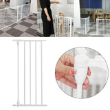 Maxbell Pet Fence High Pets Puppy Supplies Guard Barrier Dog Gate for Lawn Garden 5 Rod 35x76cm