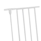 Maxbell Pet Fence High Pets Puppy Supplies Guard Barrier Dog Gate for Lawn Garden 5 Rod 35x76cm