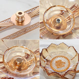 Maxbell Dessert Candy Tray Decor Display Rack Display Plate for Tea Party Banquet