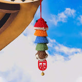 Maxbell Rearview Mirror Accessories Knitting Bag Pendant Decorations for Gifts