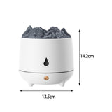 Maxbell Portable Air Humidifier Essential Oil Diffuser Night Light for Baby Room White