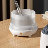 Maxbell Portable Air Humidifier Essential Oil Diffuser Night Light for Baby Room White