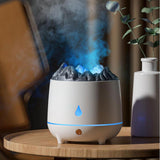 Maxbell Portable Air Humidifier Essential Oil Diffuser Night Light for Baby Room White