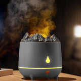 Maxbell Portable Air Humidifier Essential Oil Diffuser Night Light for Baby Room Black