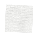 Maxbell Wall Panels Wallpaper Removable Waterproof Wall Sticker for TV Background white
