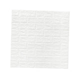 Maxbell Wall Panels Wallpaper Removable Waterproof Wall Sticker for TV Background white
