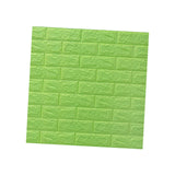Maxbell Wall Panels Wallpaper Removable Waterproof Wall Sticker for TV Background green