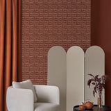 Maxbell Wall Panels Wallpaper Removable Waterproof Wall Sticker for TV Background coffee