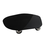 Maxbell Display Vanity Tray Perfume Plate Serving Tray for Bedroom Background Home 29x25x4cm Black