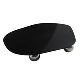 Maxbell Display Vanity Tray Perfume Plate Serving Tray for Bedroom Background Home 29x25x4cm Black