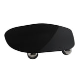 Maxbell Display Vanity Tray Perfume Plate Serving Tray for Bedroom Background Home 29x25x4cm Black