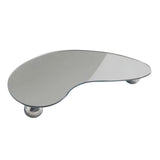 Maxbell Display Vanity Tray Perfume Plate Serving Tray for Bedroom Background Home 27x12x3cm Mirror